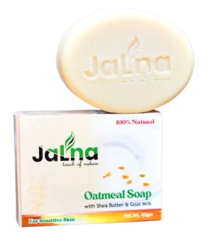 Jalna Oatmeal Soap (Contains shea butter & Goat milk)